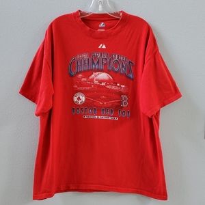 Majestic 2007 World Series Champions T-shirt